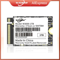 WALRAM M.2 2230 NVMe PCIe Gen 3x4 SSD SSD 1TB 512GB 3500M/S Internal SSD for Microsoft Surface Pro 7+ 8 Steam Deck