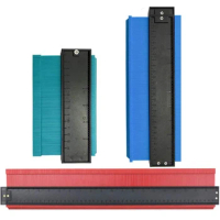 3 Pack Profile Gauge Contour Gauge Duplicator Standard Wood Marking Tool Tiling Contour Duplicate Gauge (6In/10In/20In)