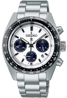 SEIKO 精工錶 Prospex SPEEDTIMER 太陽能計時手錶 V192-0AF0S(SSC813P1)-39mm-白面鋼帶【刷卡回饋 分期0利率】