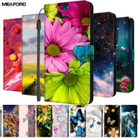 Leather Flip Covers For Samsung S21 S20 FE S23 Ultra Plus 5G Case Magnet Wallet Card Covers For Samsung Galaxy S10 5G Plus S8 S9