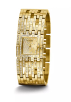 Guess Guess Analog Gold Dial &amp; Stainless Steel Strap Women Watch GW0441L2