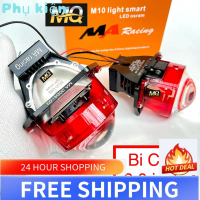 【COD】 Đèn Pha Bi Cầu 3.0 3inch Kính Tím M10 Light Smart MA Racing 65w Độ Trong Choá Đèn