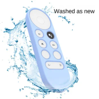 Silicone Remote Control Protective Sleeve Non-slip Shockproof Remote Control Dust Cover Dustproof for Google Chromecast