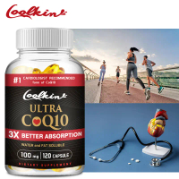 Coolkin CoQ10 100mg Softgels, Ultra CoQ10 100mg, 3x Better Absorption, Antioxidant for Heart Health 