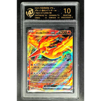 Kad Pokémon Jepun. Moltres EX Rocket Team 015/098 RR RPA 10 (sama seperti PSA 10)
