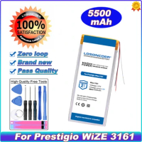 LOSONCOER Tablet PC Battery 5500mAh For Prestigio Wize 3161 3G 3 Wire