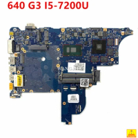 Used 916828-601 916828-001 For HP 640 G3 I7-7600U Laptop Motherboard Core i5-7300U Dual-Core Processor (2.6GHz, 3MB）6050A2860101