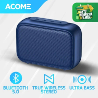 BEST PROMO ACOME A1 SENSE SPEAKER BLUETOOTH 5.0 PORTABLE ULTRA BASS TWS