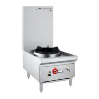 Commercial Kitchen Professional Stock Pot Range 2 Burner Industrial Gas Stove