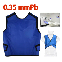 0.35mmpb Dental apron xray x-ray antiradiasi cover pelindung rontgen gigi baju protection radiasi ti