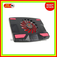 Cooling Pad Big Fan Laptop Gaming 14 Inch Notebook Cooler RPM Kencang