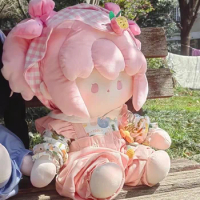 40CM Anime Akemi Homura Kaname Madoka Cosplay Soft Plush Doll Body Dress Up Stuffed Toy Sitting Posture Pillow Adorable Gift