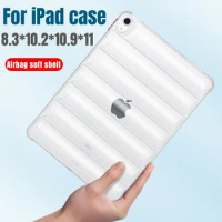 For iPad Case 10.2 9th 8th 7th 10th Generation Protective Case iPad Air 5 4 10.9 inch Silicone Cover for pro 11 2022 2021 Funda