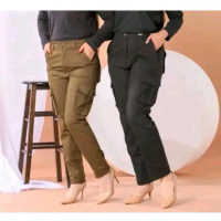 Pants Baggi Baggi Straight Cut Six Pocket Unisex Good Quality (Ready Stock)
