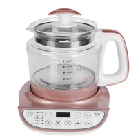 high quality electric Heat-resistant clear glass healthy kettle slow cooker