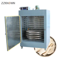 Food Dehydrator Drying Machine Hot Air Fish Drying Oven For Fruits Rotary Drum Mushroom Tea Nuts Dryer One Time Forming