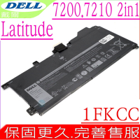 DELL 1FKCC 電池適用 戴爾 LATITUDE 7200 2-IN-1 7210 2-IN-1 T5H6P 9NTKM 01FKCC KWWW4 D9J00