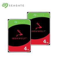 [超值2入組] 希捷 Seagate 那嘶狼IronWolf 4TB NAS專用硬碟 (ST4000VN006)