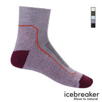 【Icebreaker】女 短筒薄毛圈健行襪(登山襪/健行襪/戶外機能襪/美麗諾羊毛襪)