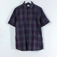 Kemeja BURBERRY SHEFFORD CHECK NAVY SHIRT 100% ORIGINAL L