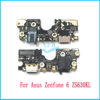 For ASUS Zenfone 6 2019 ZS630KL A600CG T00G USB Charging Dock Charger Connector Flex Cable Vibrator