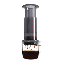 【การจัดส่งท้องถิ่น】AeroPress Go กลั่นกาแฟเครื่องกรองชงกาแฟเครื่องชงเอสเพรสโซ่เครื่องชงกาแฟแบบกด Alat