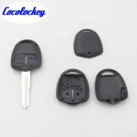 Cocolockey 2buttons Remote Key Shell Fob Cover Fit for Mitsubishi Outlander Grandis Car Key Uncut 1PCS/LOTS