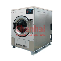 HG-50 50 kg Full Steel Steam Heating laundry clothes dryer tumble dryer industrial drying machine