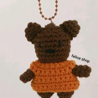 ganci rajut miffy // gantungan tas miffy boris bear