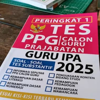 Peringkat 1 Tes PPG Prajabatan Calon Guru IPA 2025