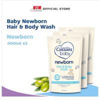 CUSSONS BABY HAIR AND BODY WASH 100ML / 200ML / 400ML
