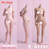 In Stock Worldbox 1/6 Female Replacement Accessories Big Breast Bust D Cup  E Cup Model Fit AT201 AT202 AT203 Action Figure Body