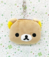 【震撼精品百貨】Rilakkuma San-X 拉拉熊懶懶熊 拉拉熊伸縮票夾零錢包-哥哥#21393 震撼日式精品百貨