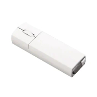 Dual-Mode Wireless Bluetooth Mini Mouse Charging Suitable for Lenovo/Apple/Mac/Laptop Mini Mouse White