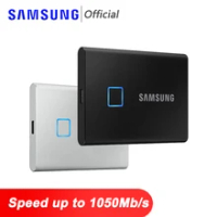 Samsung External SSD 1tb Ssd Drive T7 SSD Drive 500GB T7 Touch Portable Fingerprint Recognition Unlock Type C SSD 2tb For Laptop