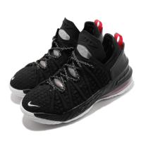 Nike 籃球鞋 Lebron XVIII GS 運動 女鞋 氣墊 避震 包覆 明星款 LBJ 大童 黑 白 CW2760001