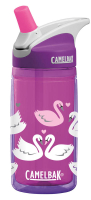 【【蘋果戶外】】美國 Camelbak 兒童吸管雙層隔溫運動水瓶 戀愛天鵝 彈跳式吸管水壺 400ml 小孩水壺