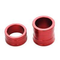 ชุดเครื่องระงับเกลียวดุมล้ออลูมิเนียม สำหรับ CR125/250 CRF125/250/450R/X/450X รถจักรยานยนต์ สีแดง
