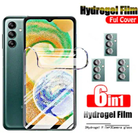 6in1 Hydrogel Film Voor for Samsung Galaxy A04s A03s A03 Core Screen Protectors Camera Lens on For Samsung A03 04S 03 S A03Core