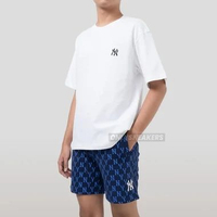 MLB KOREA NEW YORK YANKEES MONOGRAM NAVY SHORT PANTS XS