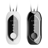 custom Best personal anion rechargeable mini portable electric ionizer necklace wearable air purifier
