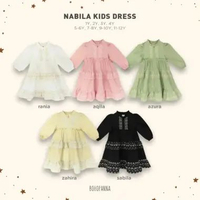 Share: 0 BohoPanna - Nabila Kids Dress (Gamis Anak) size 3y zahra