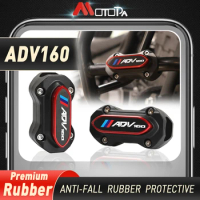 For Honda ADV160 Accessories XADV 160 Motorcycle ADV160 engine bumper trim protection block crashproof accessories