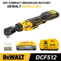 DEWALT DCF512 Cordless Ratchet Wrench Kit Brushless Cordless 1/2 in. Ratchet ATOMIC COMPACT 20V Dewalt Power Tools