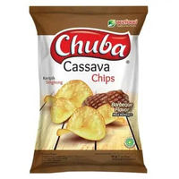 CHUBA CASSAVA CHIPS BARBEQUE 125GR