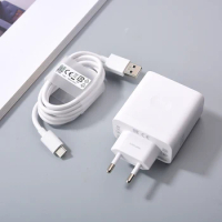 80W OPPO Find X7 X6 X5 Pro Fast Charger EU US Supervooc Charge Adapter Usb Type C Cable For OPPO Reno 11 10 9 8 SE K10 Pro Ace 2