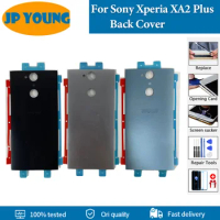Original Back Battery Cover For Sony Xperia XA2 Plus Rear Door Battery Cover Housing For sony xa2 Plus Back cover Replacement