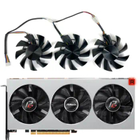 NEW AMD VII Video Card Cooler Fans Replacement For XFX/Sapphire/PowerColor/MSI/Gigabyte Radeon VII GPU Cooling Fan FD8015H12S