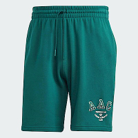 Adidas Hack AAC Shorts [IM4582] 男 短褲 亞洲版 運動 休閒 毛圈布 舒適 穿搭 綠