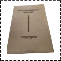 Buku Lontar Bhuwana Sang Ksepa Sanghyang Mahajnana Siwa Tattwa Purana Agama Hindu Bali